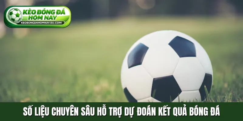 Số liệu chuyên sâu hỗ trợ dự đoán kết quả bóng đá