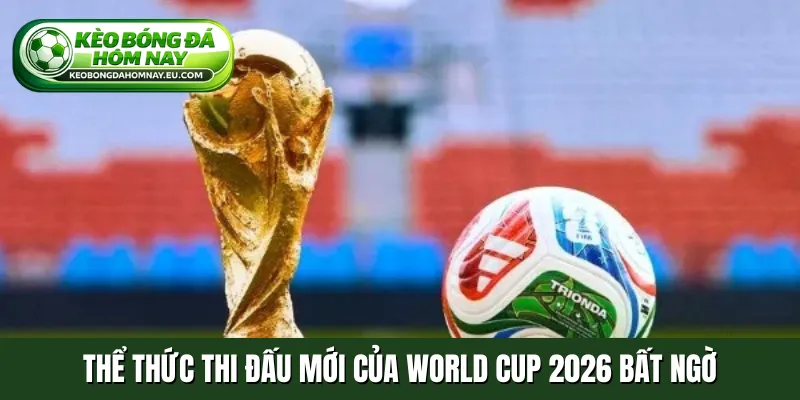 Thể thức thi đấu mới của World Cup 2026