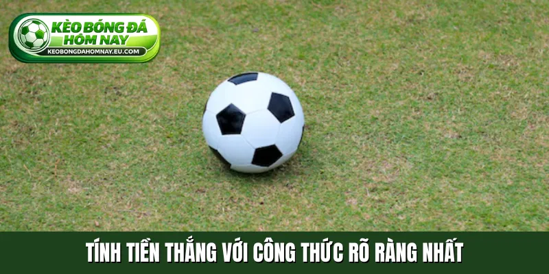 Tính tiền thắng với công thức rõ ràng nhất